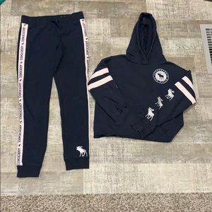 Abercrombie and Fitch kids hoodie and sweats